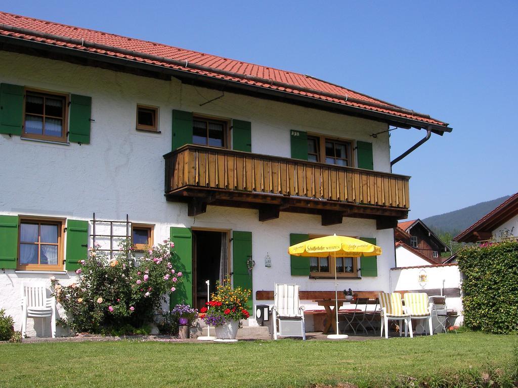 Gästehaus Attenhauser Unterammergau Exterior foto