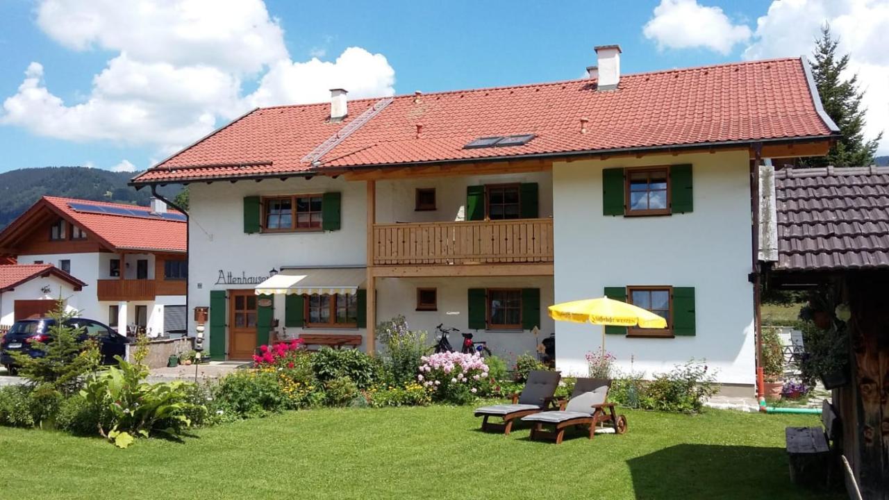 Gästehaus Attenhauser Unterammergau Exterior foto